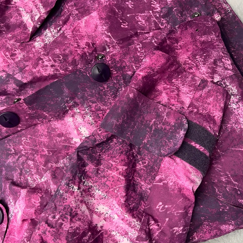Columbia Titanium Omni-Tech Women's‎ Ski Jacket Purple Print Medium Snowboard - Picture 4 of 12